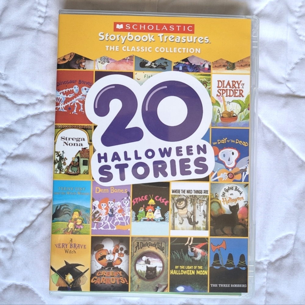 3/$15 🌸 Scholastic Storybook Treasures: 20 Halloween Stories